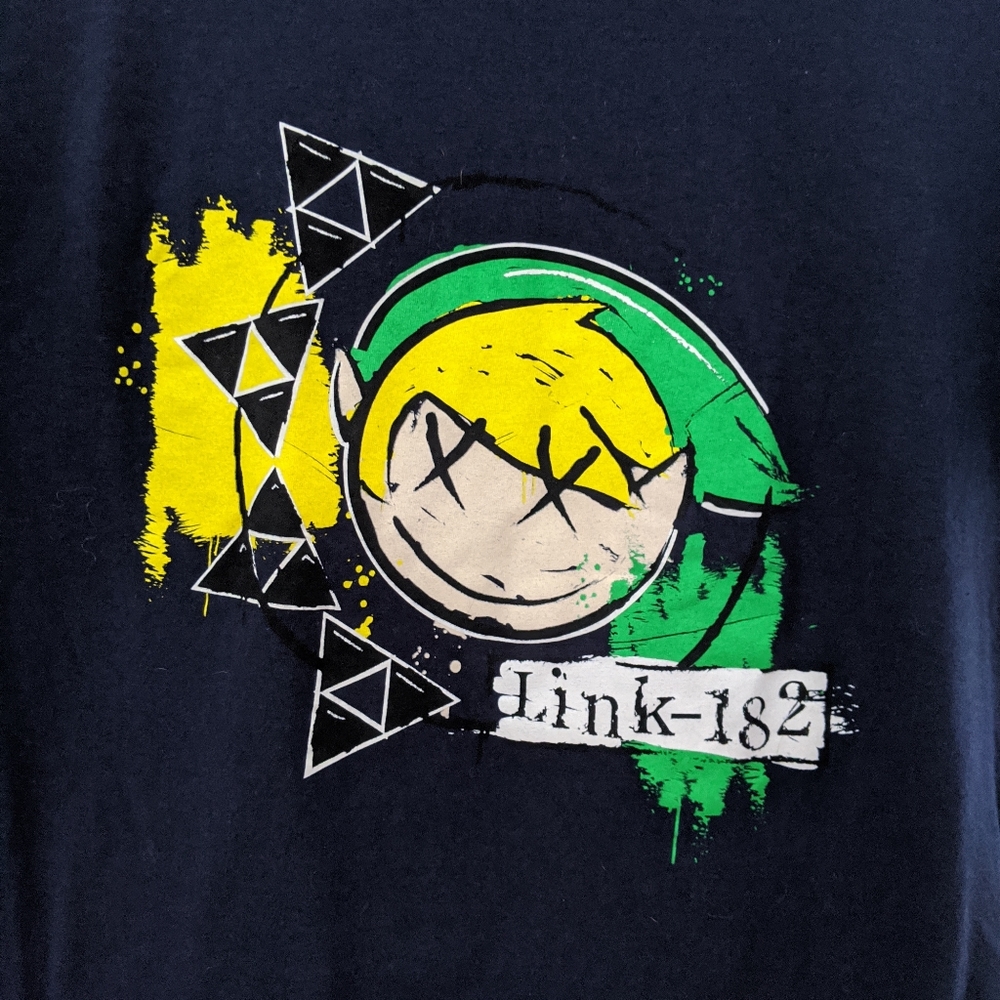 Legend of Zelda Blink 182 Mashup Tee